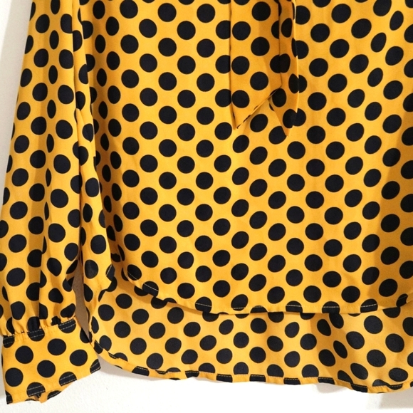 Worthington Tie Neck Blouse - Picture 5 of 5